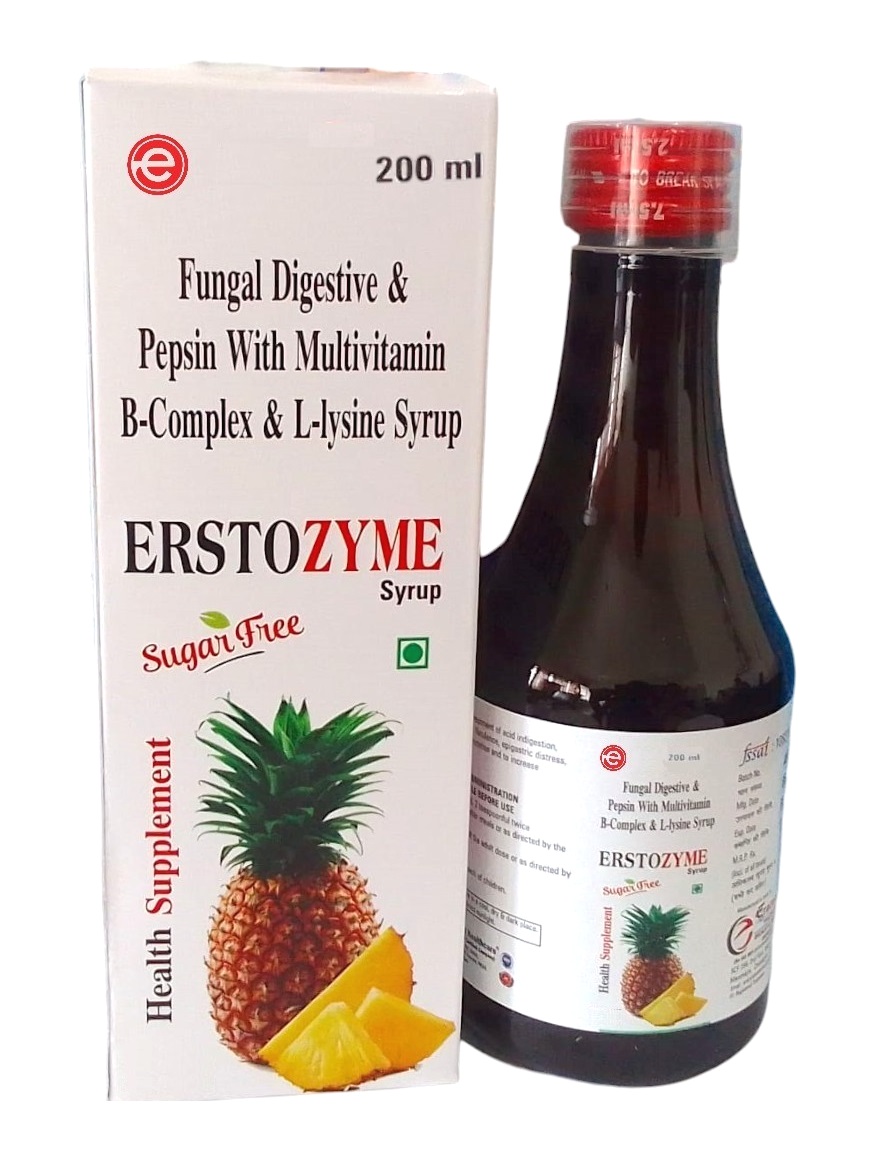 ERSTOZYME Syrup 200ml